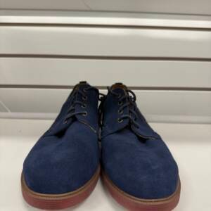 Men’s Navy Suede Casual Derby Shoes