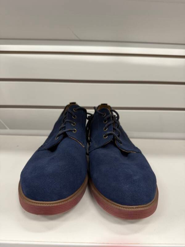 Men’s Navy Suede Casual Derby Shoes