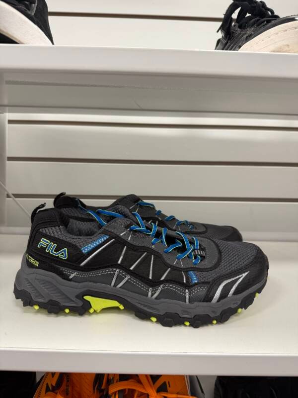 Black & Blue Trail Running Shoes - Image 2