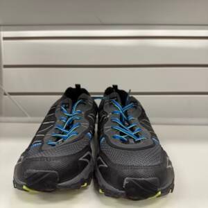 Black & Blue Trail Running Shoes