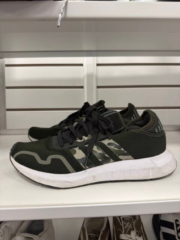 Adidas Olive Green Camo Lifestyle Running Shoes