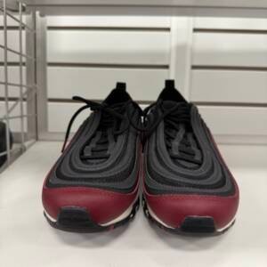 Black & Burgundy Lifestyle Sneakers